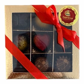 Zlatá bonboniéra - pralinky 9ks (1)