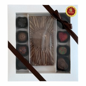 bonboniéra s čokoládou - pralinky 8ks (2)