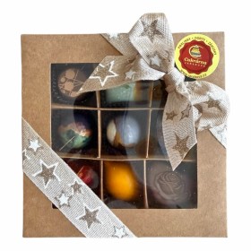 Přírodní bonboniéra - pralinky 9ks (1)