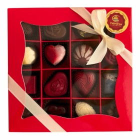 Červená bonboniéra - pralinky 16ks (1)