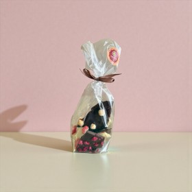 Lámaná čokoláda s ořechy a sušeným ovocem, 100g (1)