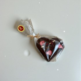 Srdíčko s ořechy a sušeným ovocem - mléčná, malé (1)