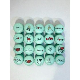 Makronka s potiskem - LOVE (2)