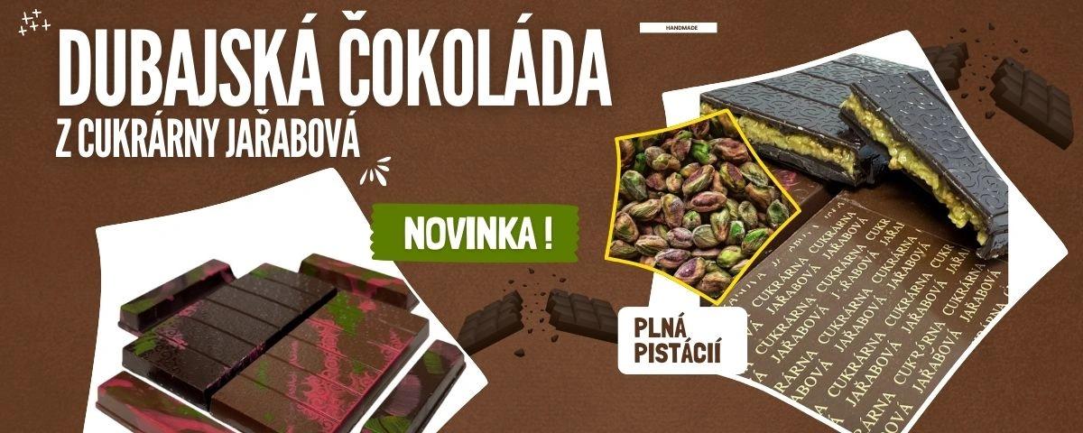 Dabajská čokoláda z Cukrárny Jařabová