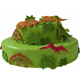 Poschoďový dort Dinosauři č. D402