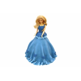 Dort Barbie - modré šaty č. D445