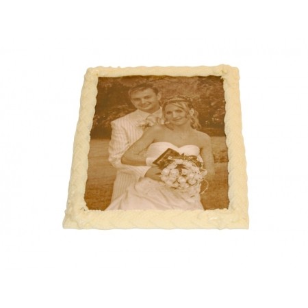 Marcipánový rámeček s vlastní fotkou č.652