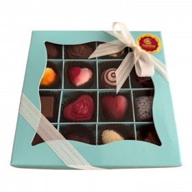 Modrá bonboniéra - pralinky 16ks