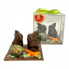 Velikonoční čokoládoví zajíčci