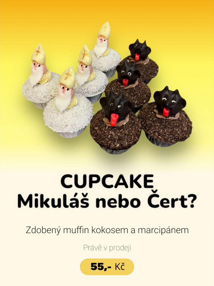CUPCAKE Mikuláš a čert