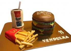 Dort hamburger s hranolky č. 1098
