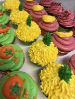 Cupcake ovoce muffiny zdobené č. 1202