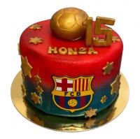 Dort FCB Barcelona se zlatým balónem č. 1327 