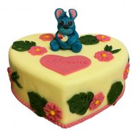 Dort srdce s modelovaným Stitchem č. 1396